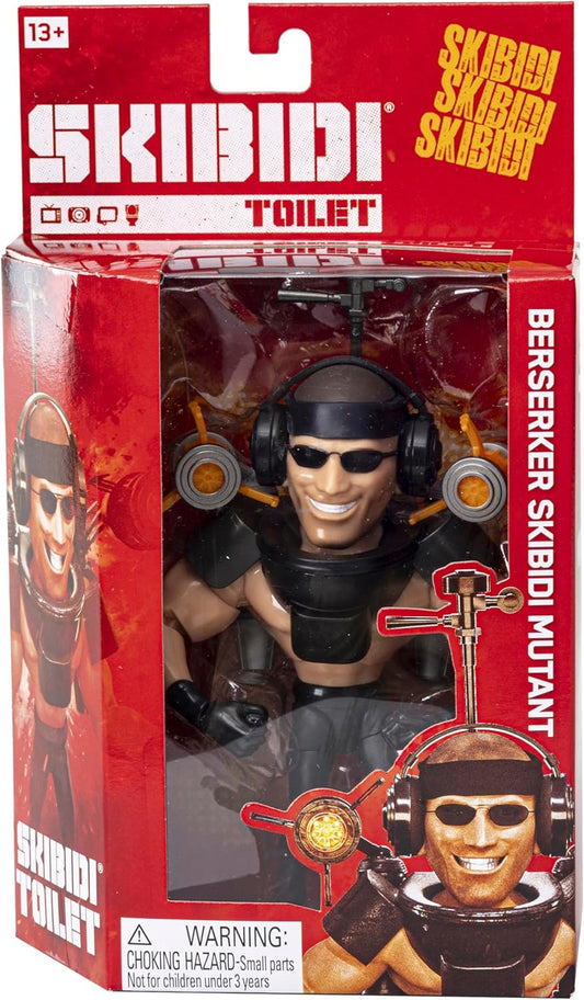 Skibidi Toilet Deluxe Figure Series 2 Berserker Mutant Figure - Image 2