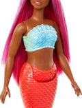 Barbie Mermaid Doll (Red Tail & Pink Hair) - Image 3