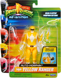 Power Rangers Auto Morphin Yellow Ranger Action Figure