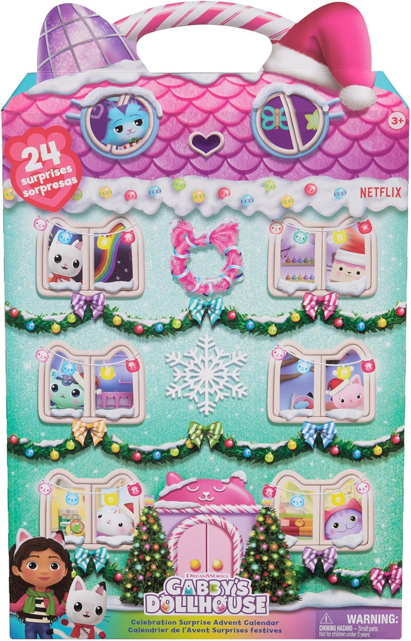 DreamWorks Gabby’s Dollhouse Advent Calendar, in display