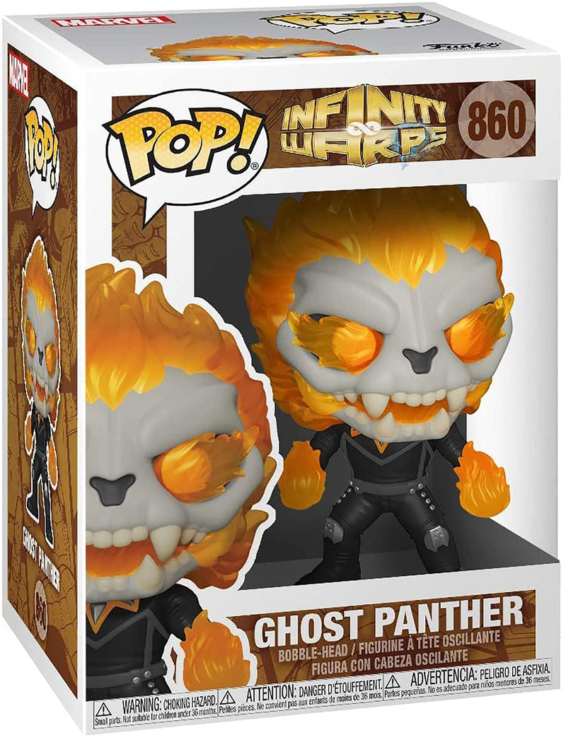 Funko Ghost Panther Marvel Infinity Warps Funko POP! Vinyl F, side angle