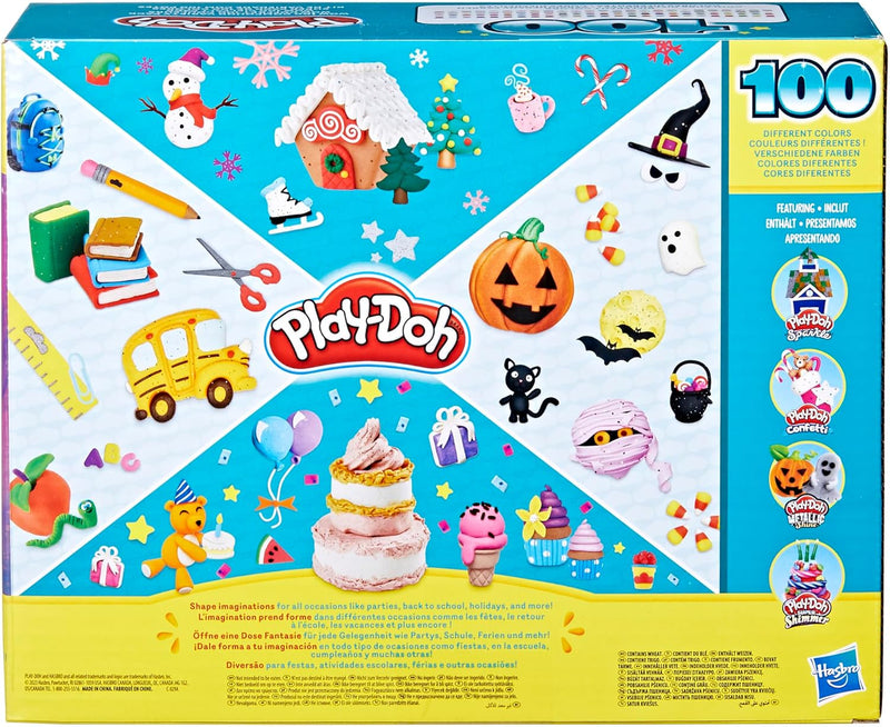 Play-Doh Wow 100 Bulk Variety Pack, close-up detail