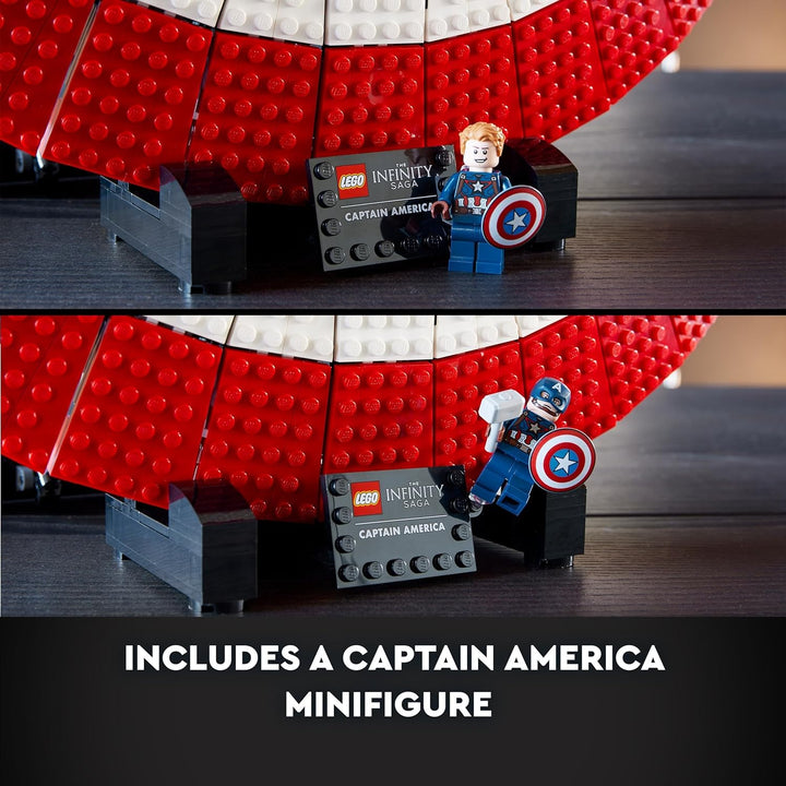 LEGO 76262 Marvel Captain America's Shield Avengers Set