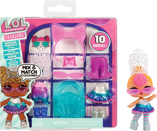 Mermaid Princess Style L.O.L. Surprise! Fashion Pack Doll Outfit Set