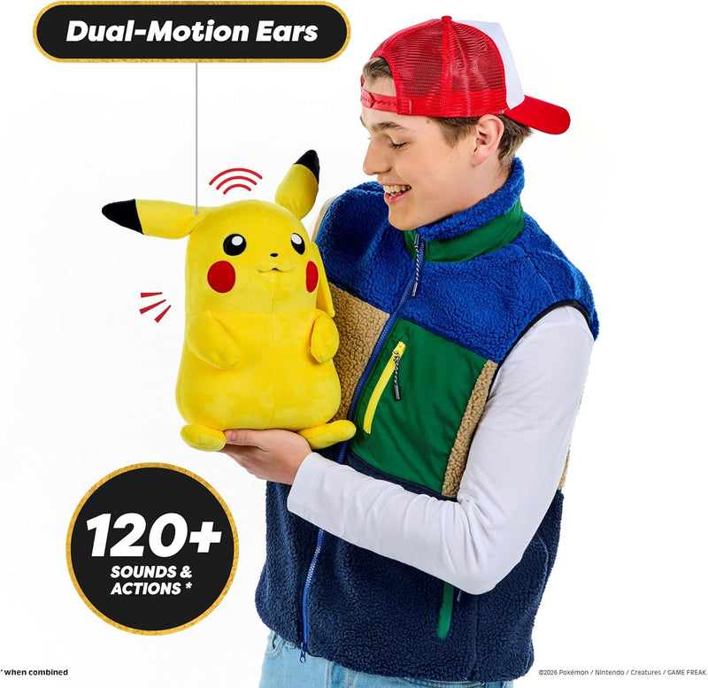 Pokemon RealFX Pikachu Puppetronic, close-up detail