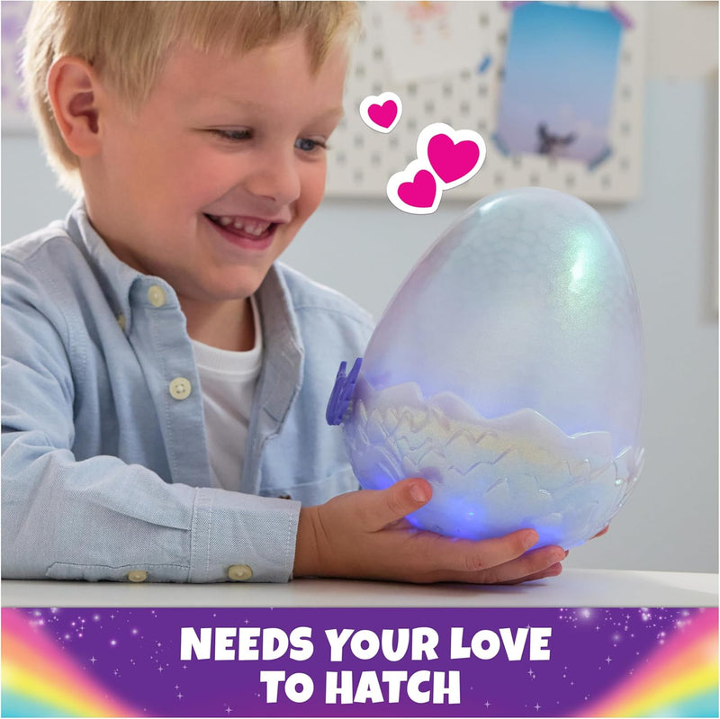 hatchimals alive mystery egg, size reference