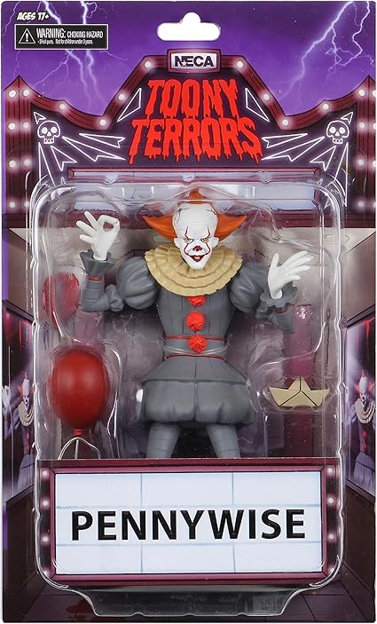 It: (2017) Pennywise Toony Terrors 6" Scale Action Figure (view 2)
