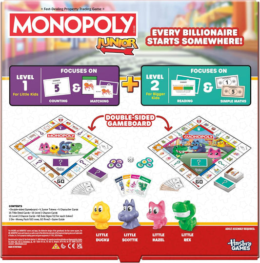 Monopoly Junior 2 In 1 Board Game
