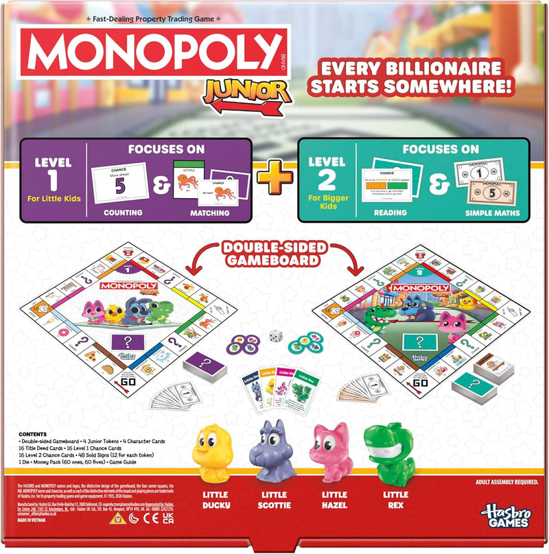 Monopoly Junior 2 In 1 Board Game