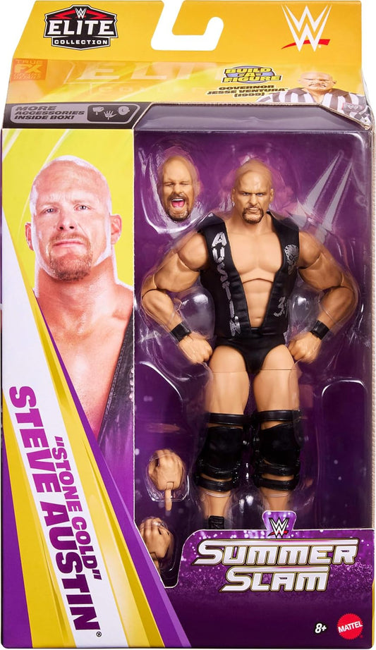 WWE 6" Elite PLE Steve Austin Summer Slam Figure