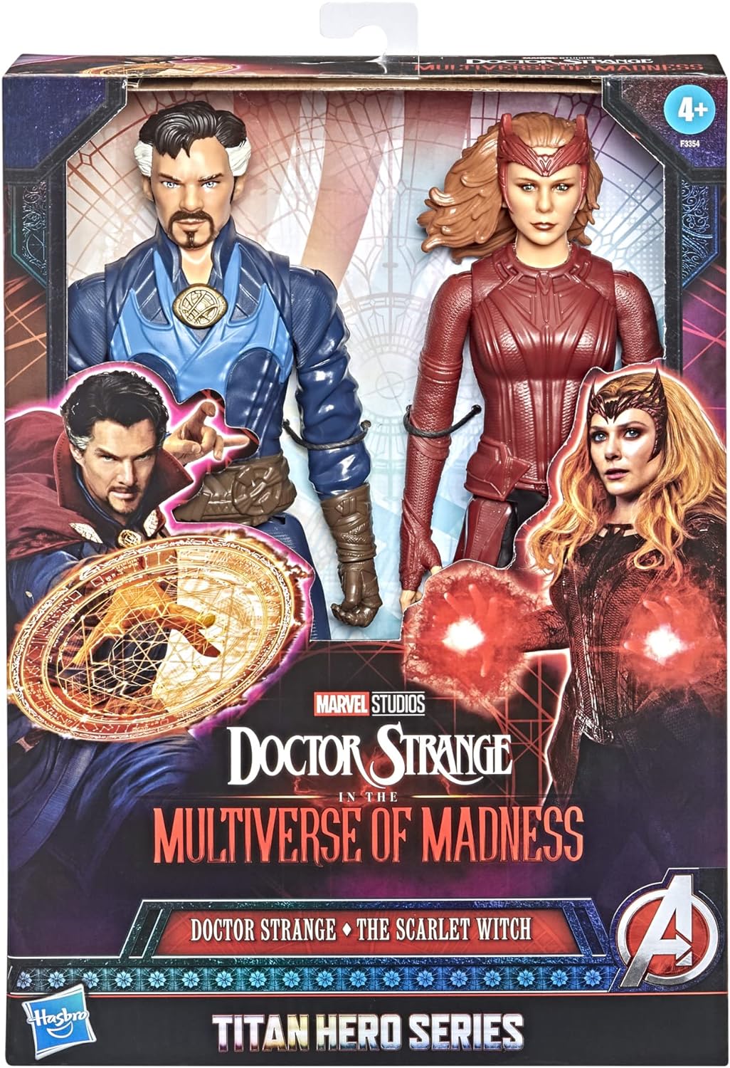 Marvel Titan Hero Series Doctor Strange & Scarlet Witch 12" Scale Action Figures