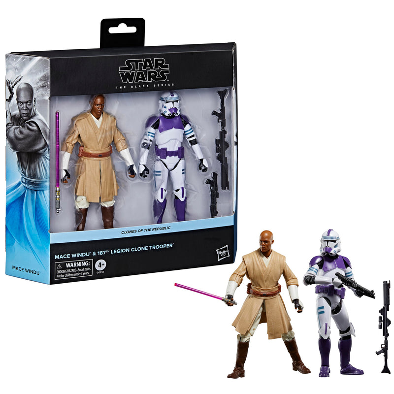 Star Wars Clones of the Republic Clone Wars Black Series Act, side angle
