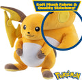 Pokémon 30cm Plush - Raichu Official Plush, side angle