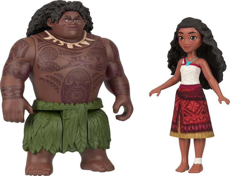 Disney Moana & Maui Ocean Adventures 2-Pack Figures, packaging shot
