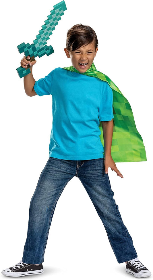 Minecraft Sword & Cape Set