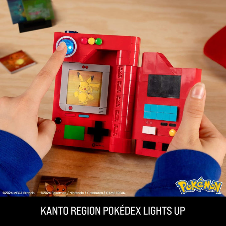 MEGA Pokémon Building Toys Kanto Region Pokédex