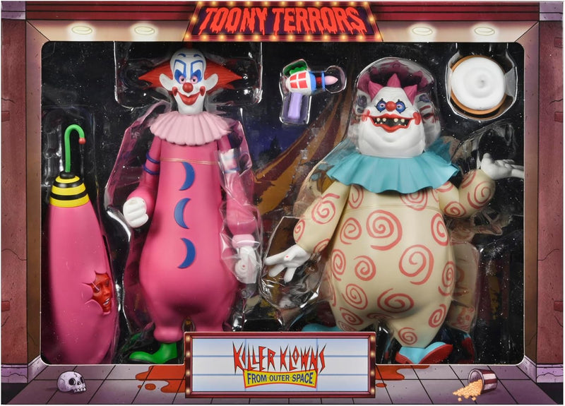 Killer Klowns From Outer Space Toony Terrors Slim And Chubby 6" Scale Action Figure 2-Pack (view 3)