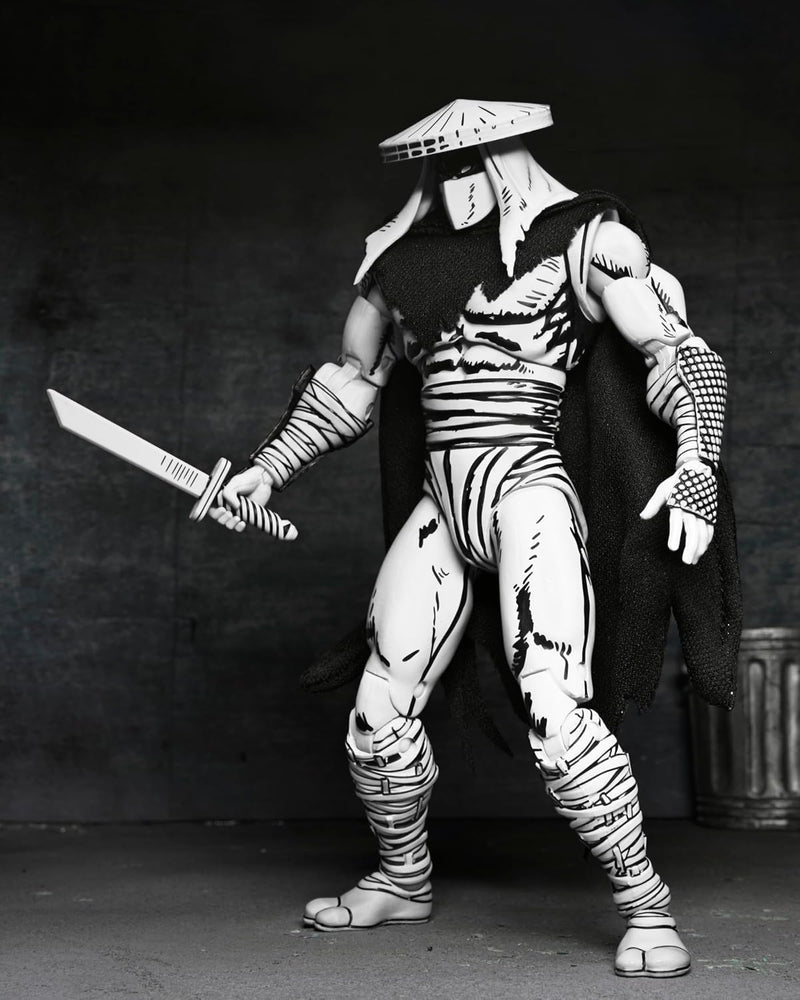 TMNT Comic Foot Assassin B/W (Mirage Comics) 7" Scale Action Figure Teenage Mutant Ninja Turtles (view 4)