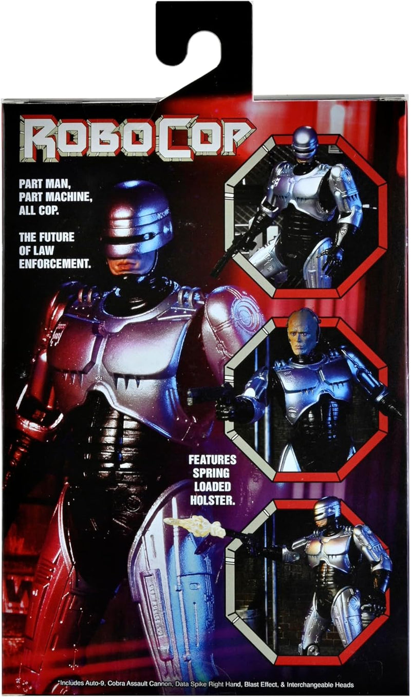 Robocop NECA Ultimate 7 Scale Action Figure, close-up detail