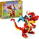Red Dragon LEGO Creator 3-in-1 31145 Building Set