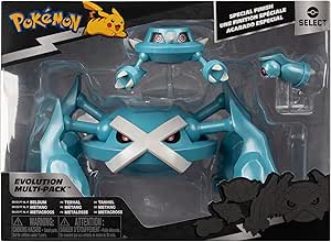 Pokémon Select Beldum, Metang & Metagross Evolution Pack Figures
