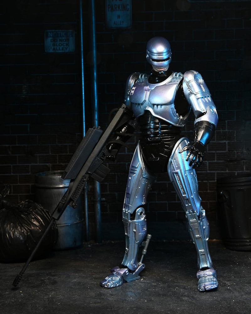 Robocop NECA Ultimate 7 Scale Action Figure, side angle