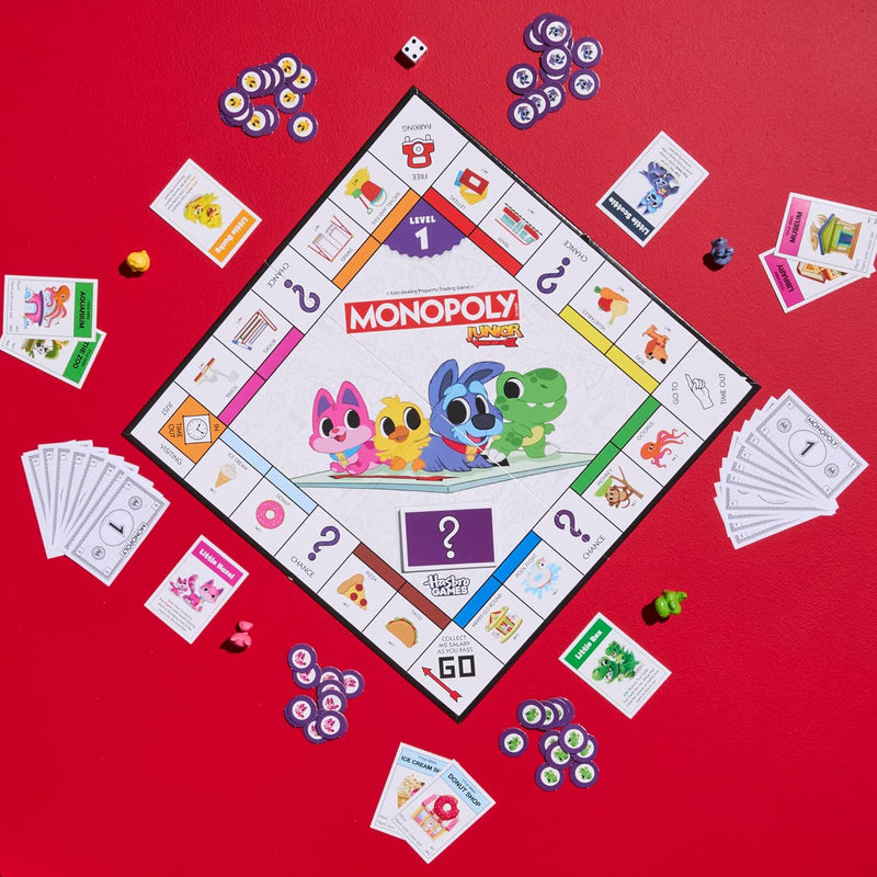 Monopoly Junior 2 In 1 Board Game - Image 10