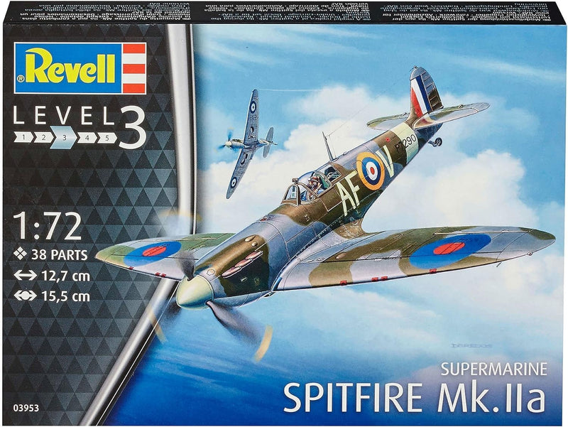 REVELL 03953 Spitfire Mk.IIa 1:72 Scale Model Plane - Image 2