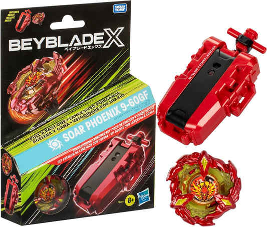 Beyblade X Deluxe Launcher Set (Soar Phoenix 9-60GF)