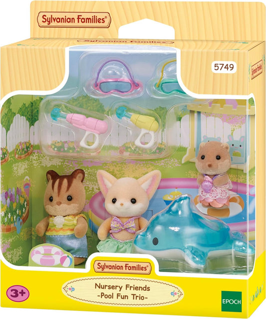 Sylvanian Families Nursery Friends Pool Fun Trio - Image 2