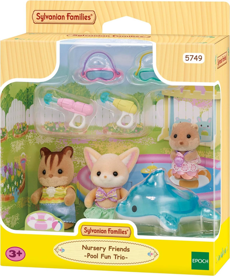 Sylvanian Families Nursery Friends Pool Fun Trio - Image 2