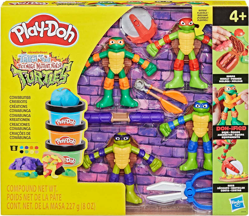 Play Doh Tales of The Teenage Mutant Ninja Turtles Cowabunga Creations Playset - Image 2