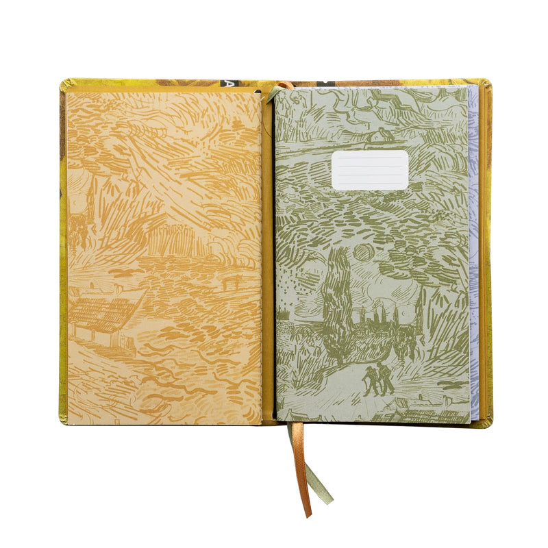 Triple Van Gogh Museum Travel Journal alternate view
