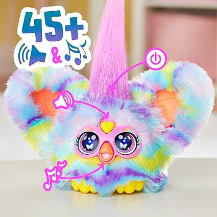 Furby Furblets Mini Plush, side angle