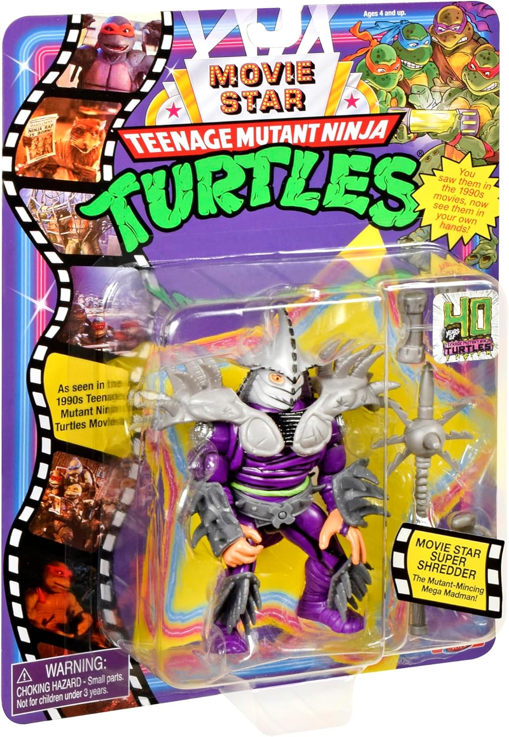 Teenage Mutant Ninja Turtles Movie Star Super Shredder Figure