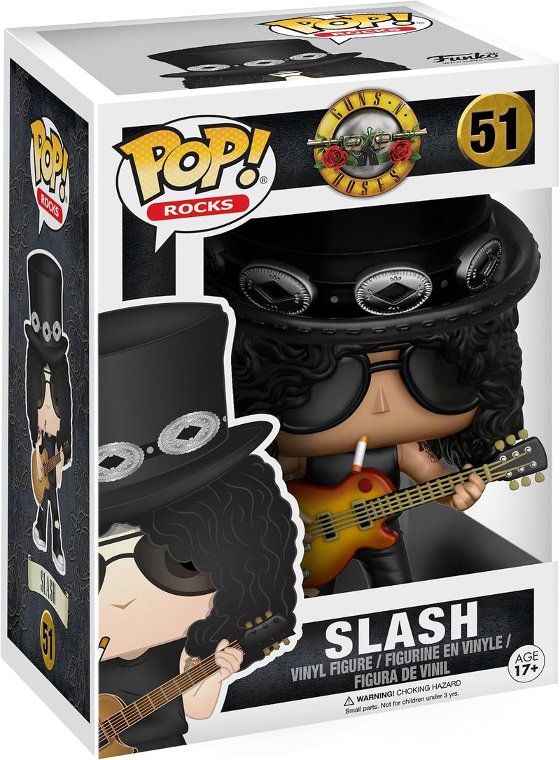 Slash Guns N' Roses Funko Pop! Rocks Vinyl Figure #51