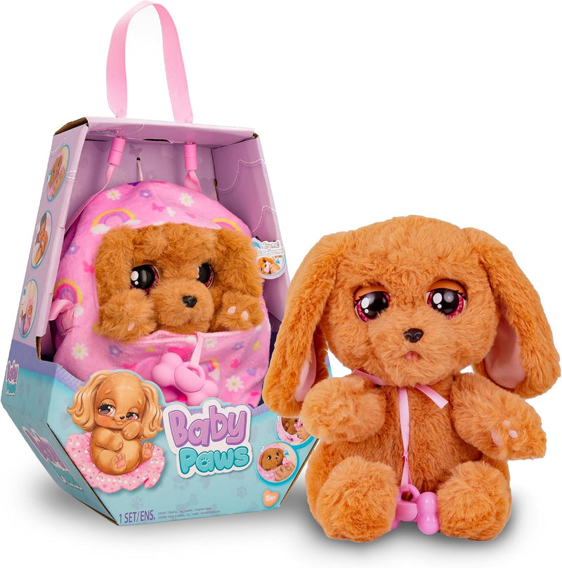 Baby Paws Cocker Spaniel Interactive Sleeping Puppy Plush