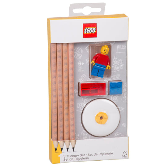 LEGO Stationery Set with Topper