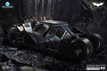 DC Multiverse Lucius Fox & Tumbler (The Dark Knight Rises) G, side angle