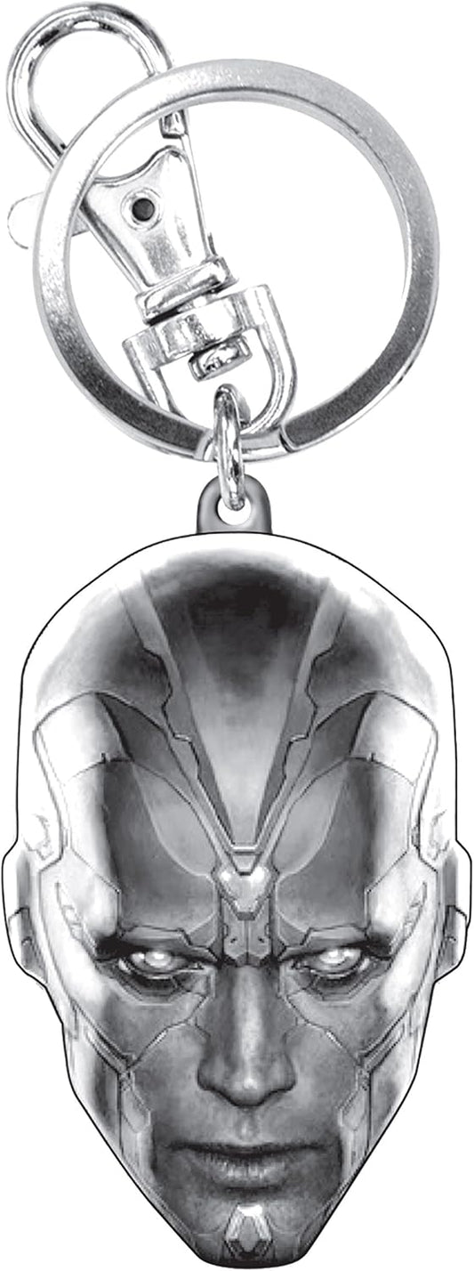 Avengers Vision Head Pewter Key Ring (Marvel)