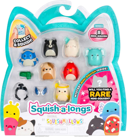 SquishAlong Squishmallow Collectibles 8 Figure Pack (Style 4) (Wave 3)