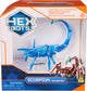 Hex Bots Robotic Scorpion Blue Interactive Robot Toy