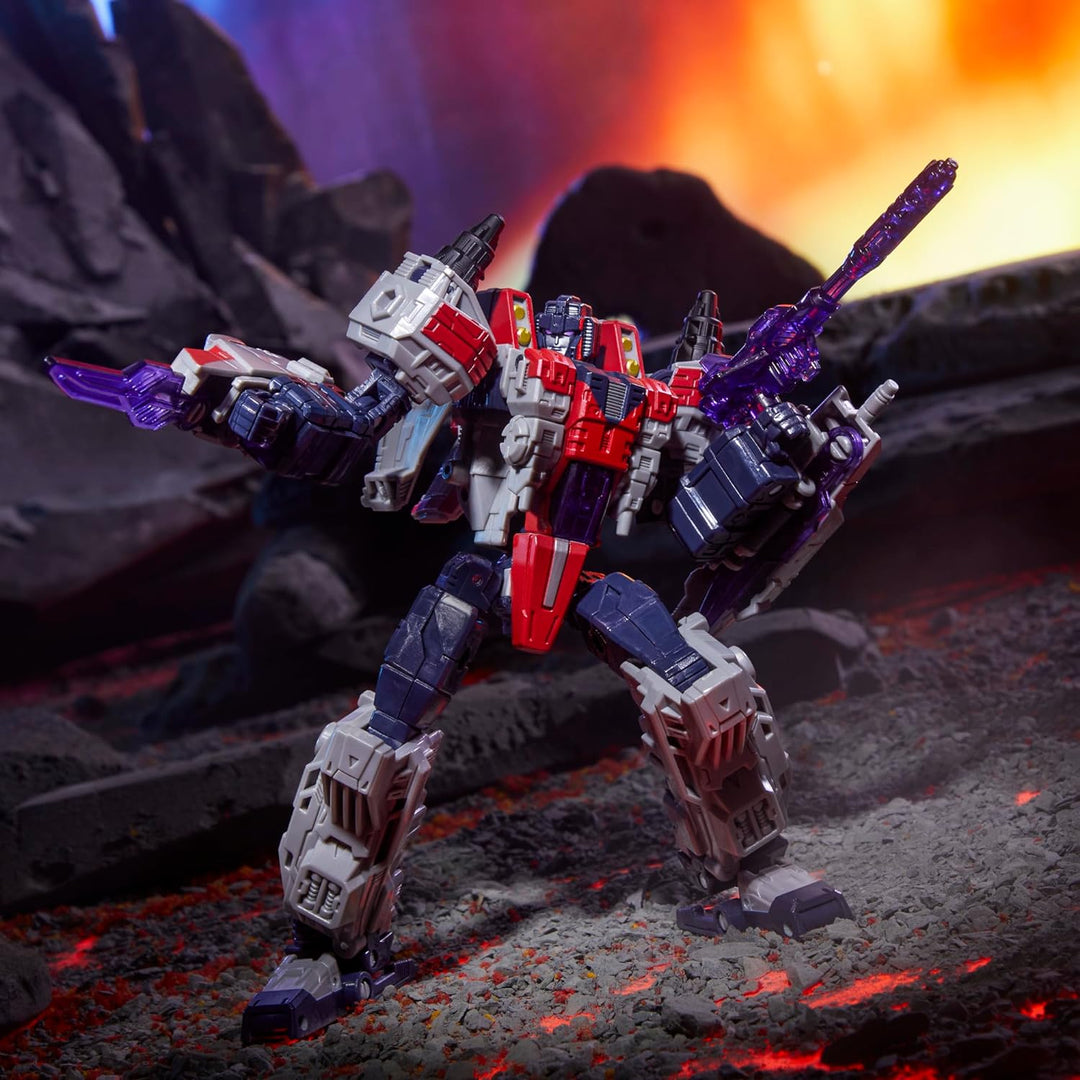 Transformers Generations Legacy United Voyager Class Cybertron Universe Starscream Action Figure