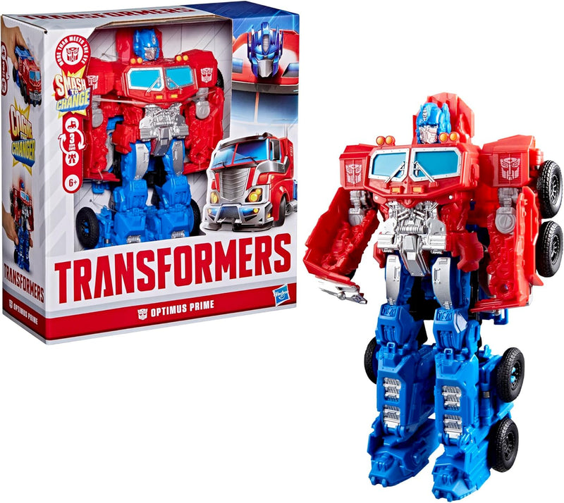 Transformers Smash Changers Optimus Prime Action Figure - Image 3