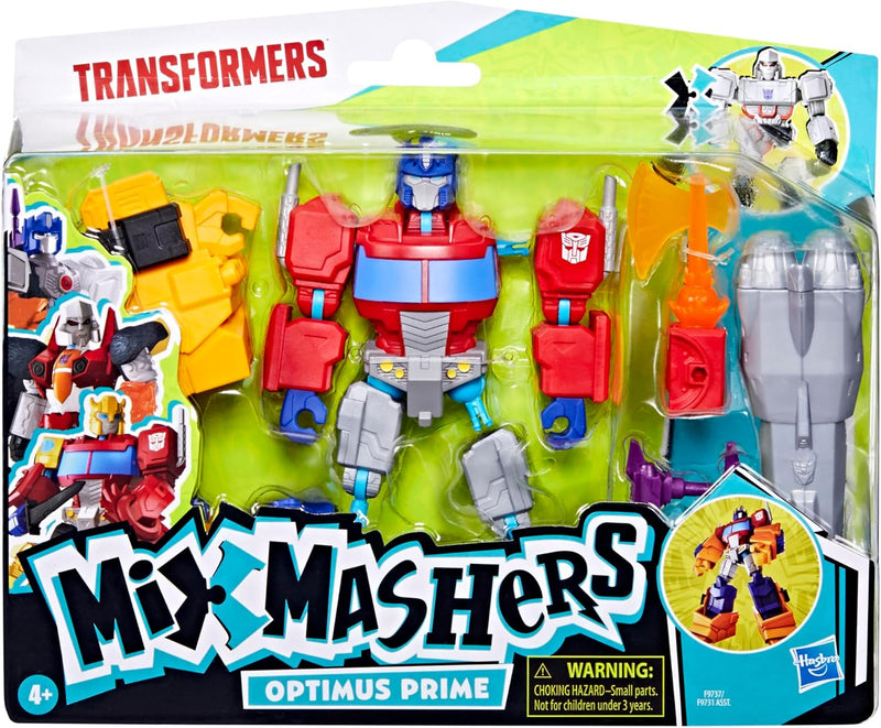 Transformers Mixmashers Deluxe Optimus Prime Action Figure - Image 2