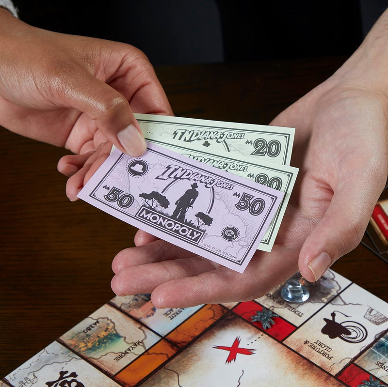 Monopoly Indiana Jones, packaging shot