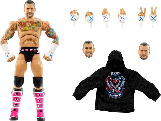 CM Punk WWE Ultimate Edition 6 Inch Action Figure