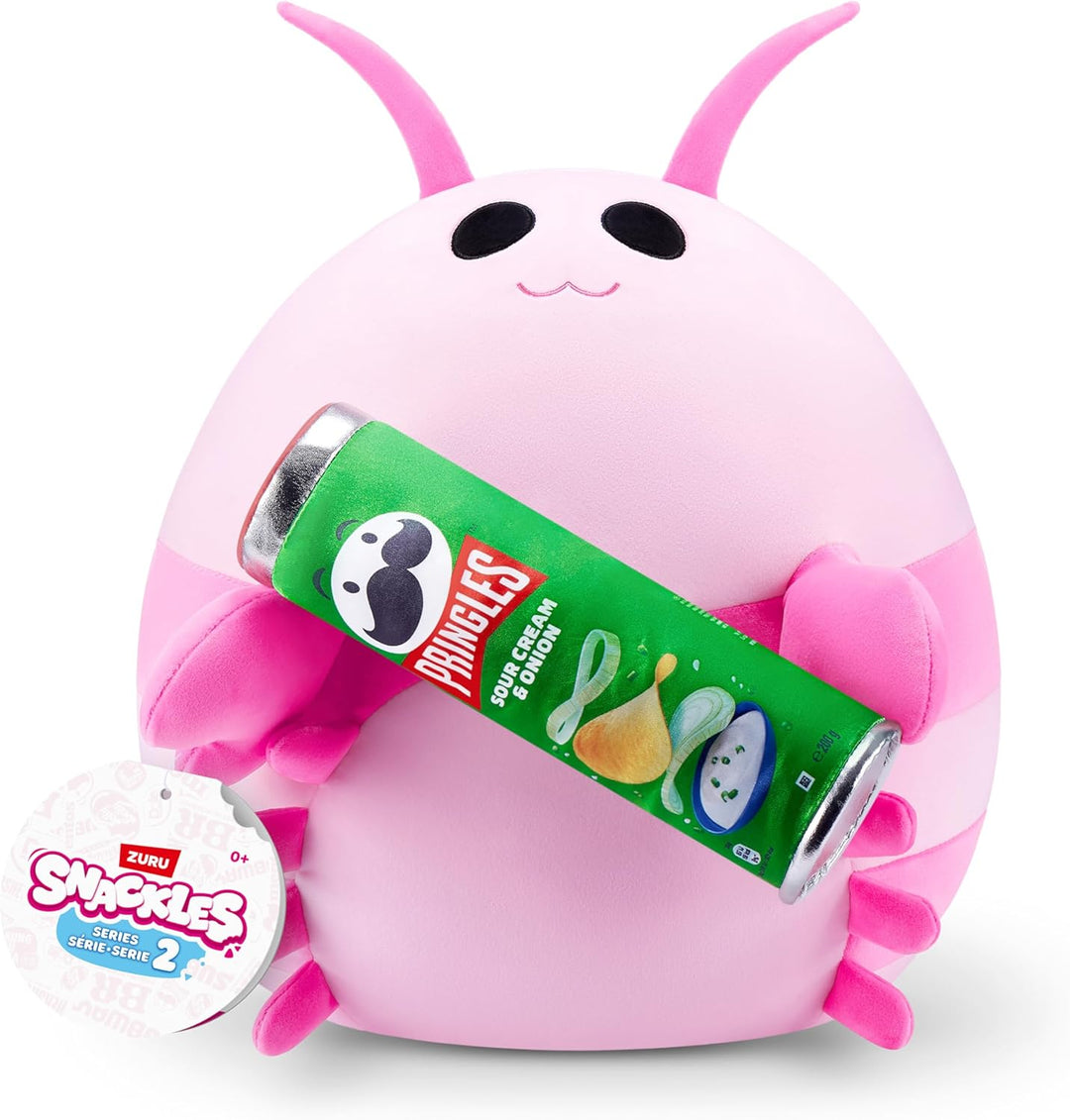 Snackles Series 2 Pink Shrimp (Pringles Sour Cream & Onion) 14" Plush