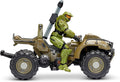 HALO World of Halo Mongoose Vehicle with Master Chief, alternate view