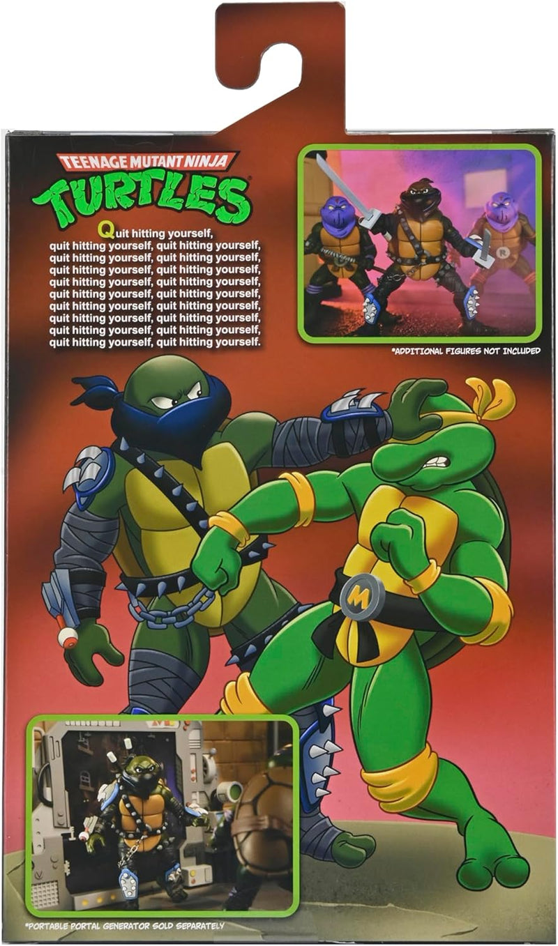 TMNT (Animated) Dark Leonardo Ultimate 7" Scale Action Figure - Saturday Morning Adventures Teenage Mutant Ninja Turtles (view 4)